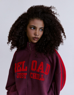 Женский свитшот на молнии с нашивкой - BERSHKA