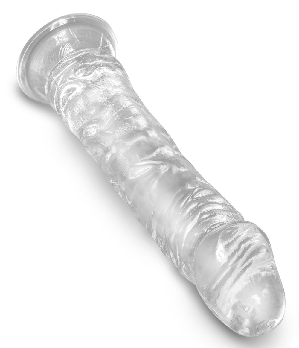 Фаллоимитатор King Cock прозрачный, 20 см