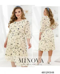 Платье 20-08-Шампань Minova