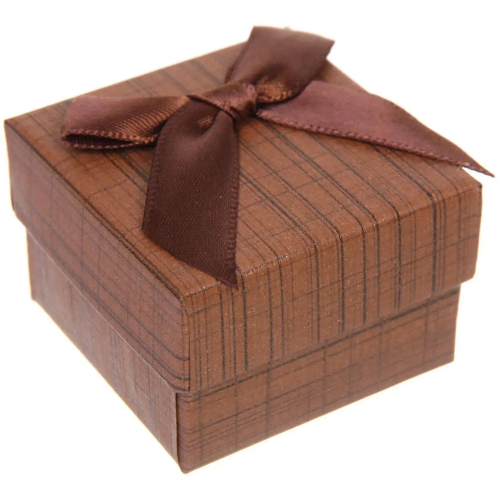 Коробка подарочная «Wish» 5*5*3,5 см, Шоколад