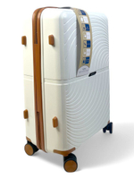Средний чемодан Bon-Voyage PP Wave, Белый, M