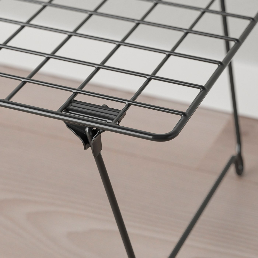 IKEA GREJIG  (ИКЕА ГРЕЙИГ)  -  Полка для обуви - серый 58x27x17 см