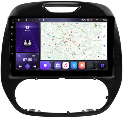 Магнитола для Renault Kaptur 2016+ (кондиционер) - Kuberg EW-9627-M QLed, Android 12, Быстрая, CarPlay, 4G SIM-слот