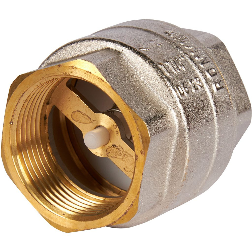 Клапан обратный ROMMER RVC-0002 - 1"1/4 (ВР/ВР, PN16, Tmax 90°C, с пластиковым седлом)