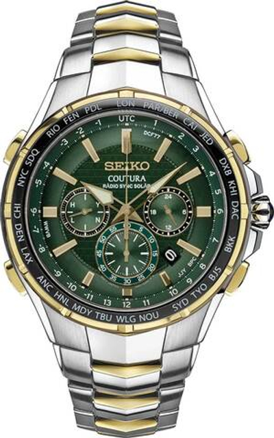 Японские наручные часы Seiko SSG022 с хронографом