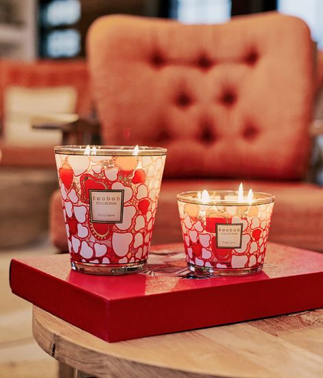 Crazy love, свеча MAX 16 Valentine`s day selection, Baobab Collection