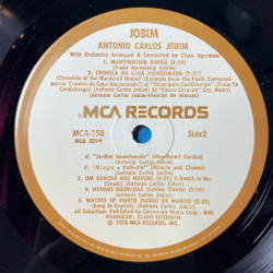 Винтажная виниловая пластинка LP Antonio Carlos Jobim (USA 1973)