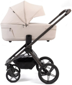 Детская коляска Peppy Monaco Thermo 3 в 1 с автокреслом Verona Black Beige