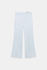 БРЮКИ КЛЕШ ИЗ СМЕСОВОГО ЛЬНА — ZW COLLECTION — ZARA