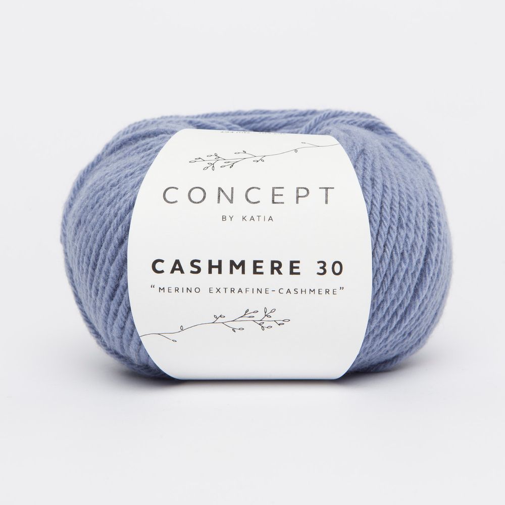 Пряжа Katia (Катя) Cashmere 30 / уп.20 мот. по 25 г, 94 м, 979.211 Пряжа Katia (Катя) Cashmere 30 / уп.20 мот. по 25 г, 94 м, 979.211