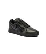 Кожаные кроссовки a1 talogo Giuseppe Zanotti - черный(RM30034)