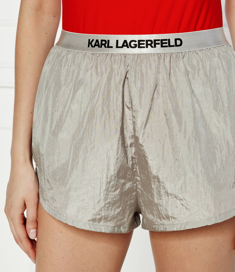 Шорты Karl Lagerfeld - серебряный(241W2228)