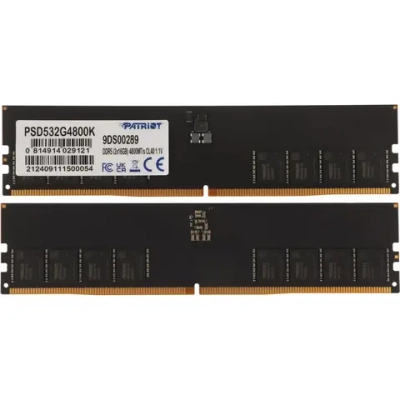 Память оперативная DDR5 Patriot 2x16Gb 4800MHz (PSD532G4800K)