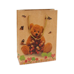 Подарочный пакет Basir, серия "Мишки", 20*15*6 см, ассорти