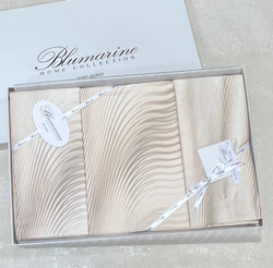 Постельное белье 2 спальное евро макси Blumarine Romantic бежевое