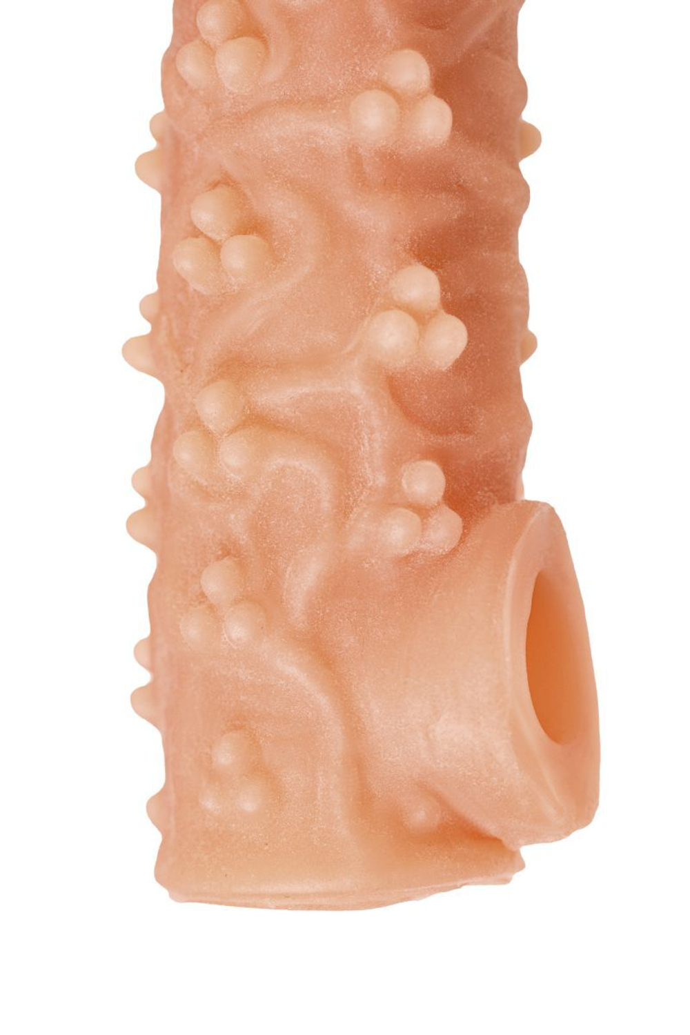 Насадка на пенис Cock Sleeve телесная с рельефом KOKOS CS-009-S