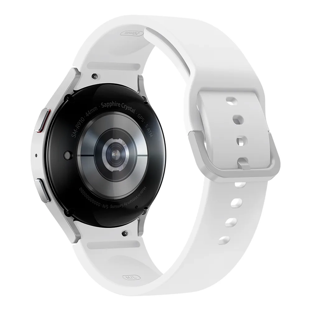 Умные часы Samsung Galaxy Watch 5 44mm Wi-Fi NFC, Silver/White (Серебристый/Белый)