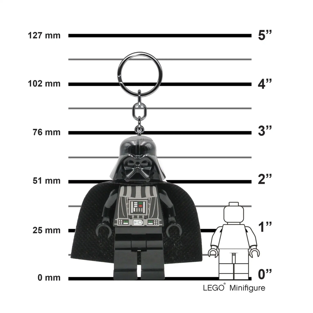 Брелок LEGO Star Wars 5007290 Дарт Вейдер с подсветкой