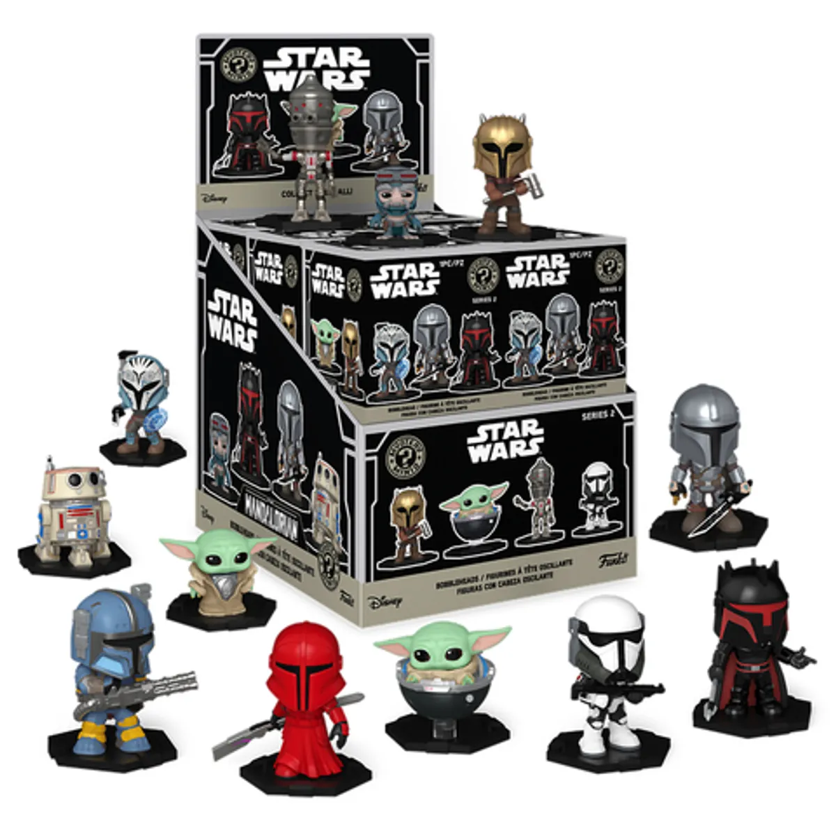 Случайная фигурка Funko Mini! Star Wars: the Mandalorian. Series 2