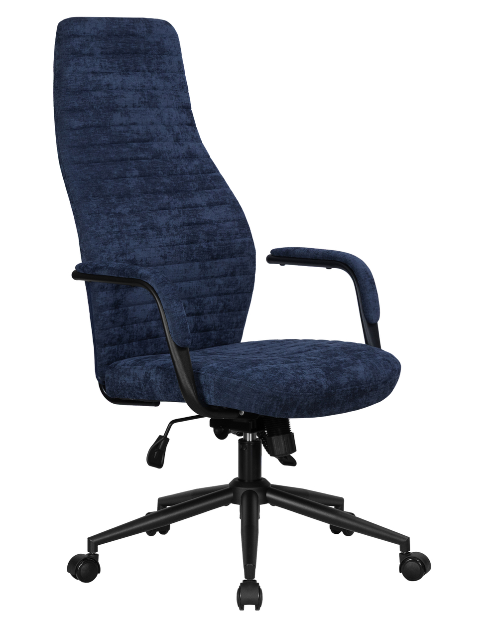 Офисное кресло для руководителей DOBRIN LOKI, синий (VRH230-25)