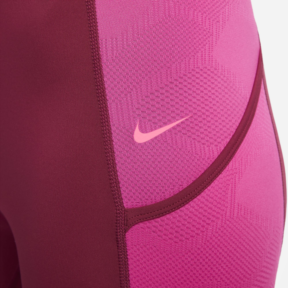 Женские теннисные брюки Nike Dri-Fit Performance Heritage Tight Women - Red, Pink
