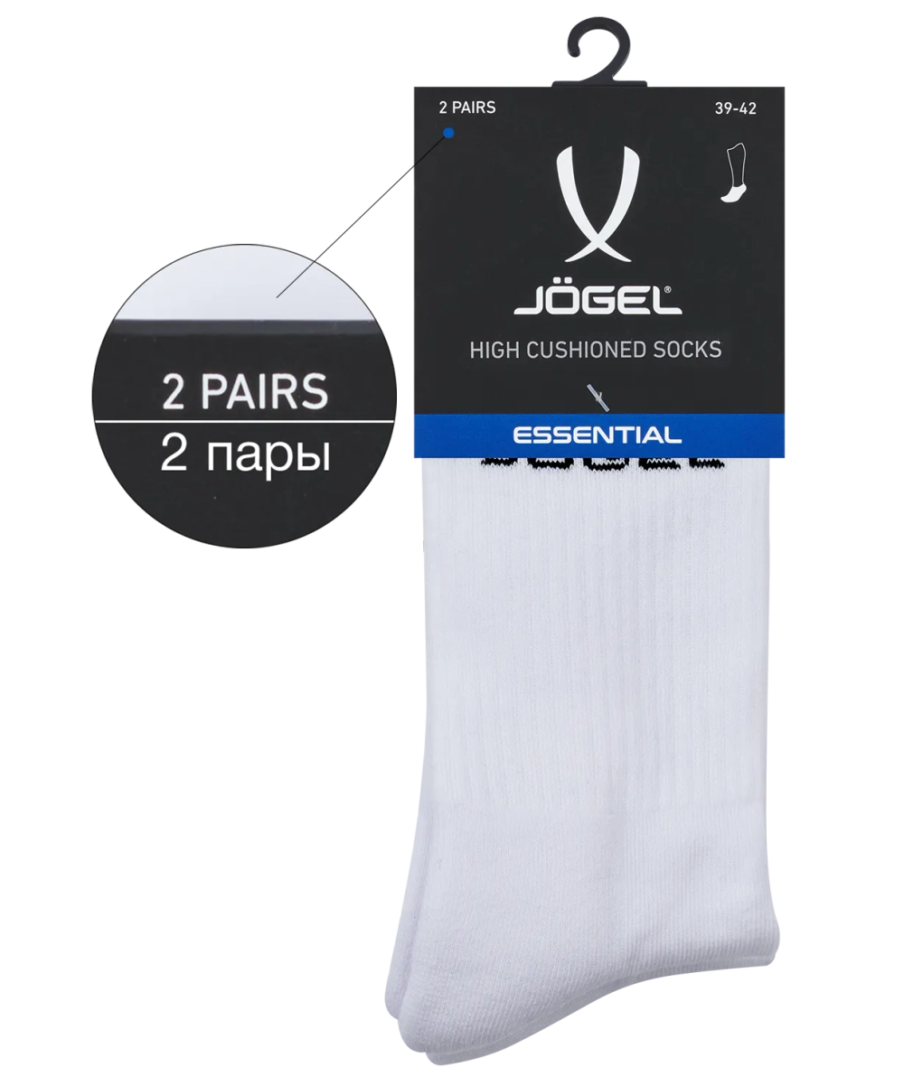 Носки высокие ESSENTIAL High Cushioned Socks, белый