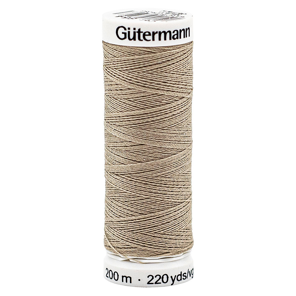 Нить Sew-All 200 м, Gutermann, 854 пастельно-болотный