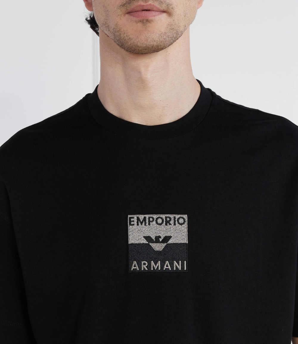Футболка Emporio Armani - черный(6R1TDK 1JWZZ)