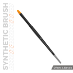 Кисточка AK Interactive Synthetic Brush Hammer