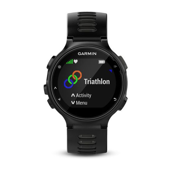 Спортивные смарт часы Garmin Forerunner 735XT 010-01614-06 Черно-серые