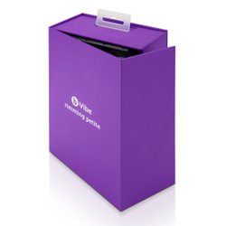 b-Vibe Rimming Petite - Анальная пробка с риммингом 