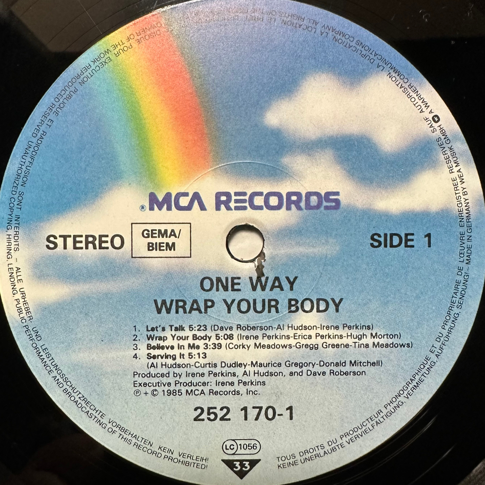 One Way - Wrap Your Body (Германия 1985г.)