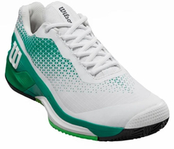 Мужские кроссовки теннисные Wilson Rush Pro 4.0 Clay - белый