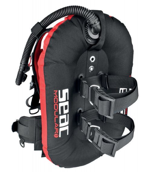 Жилет-компенсатор BCD Seac Sub Modular Оne size Тип-крыло красный
