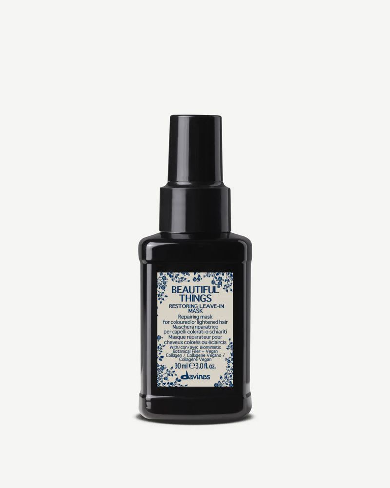 Davines Beautiful Things Restoring Leave-in Mask 90 мл - восстанавливающая несмываемая маска для волос Davines Beautiful Things Restoring Leave-in Mask 90 мл - восстанавливающая несмываемая маска для волос