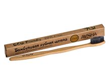 Зубная щетка Aasha Herbals бамбуковая средняя