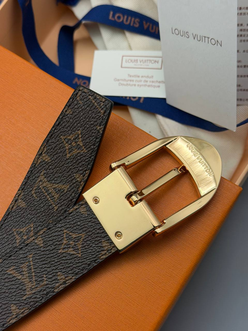 Двусторонний ремень Louis Vuitton