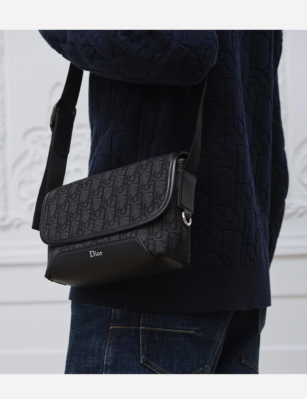 Сумка Dior Mini Jett Messenger "Black"