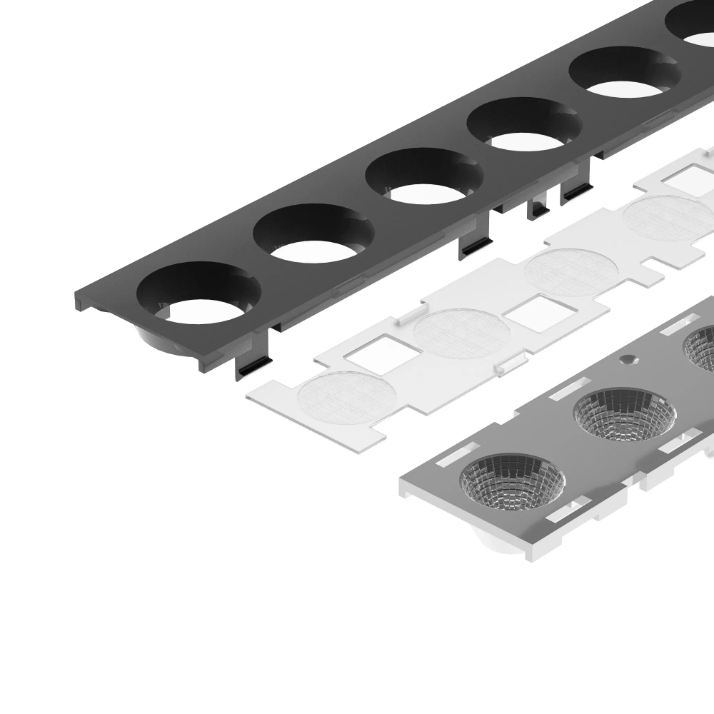 Экран линзованный SL-LINE-W20-30deg-540 (Arlight, Пластик) 041791