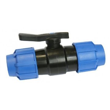 Кран обжимн. ПНД 40х40