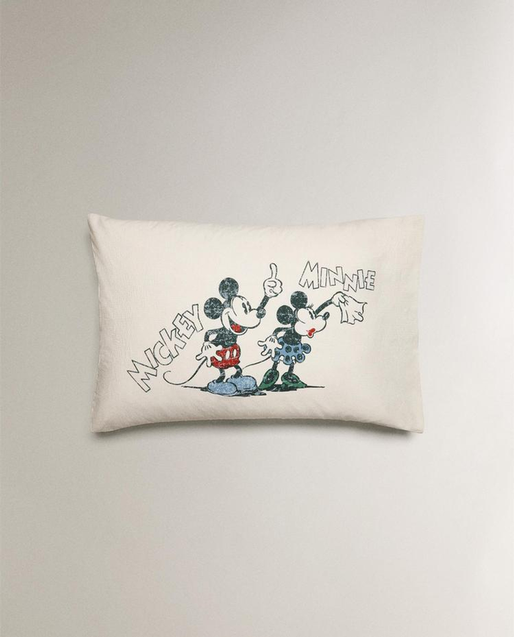 ZARA HOME ДЕТСКАЯ НАВОЛОЧКА МИККИ И МИННИ DISNEY©, РАЗНОЦВЕТНЫЙ