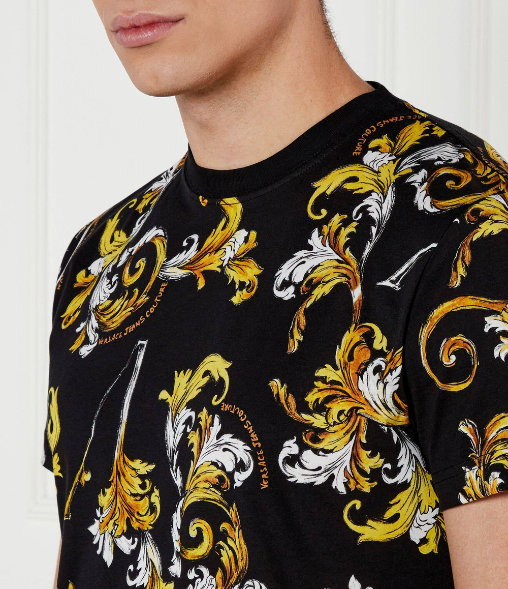 Футболка Versace Jeans Couture - черный(78GAH6S0JS458)