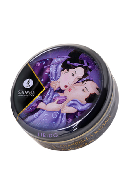 Аромамасвеча массажная Shunga, экзотические фрукты, 30 мл