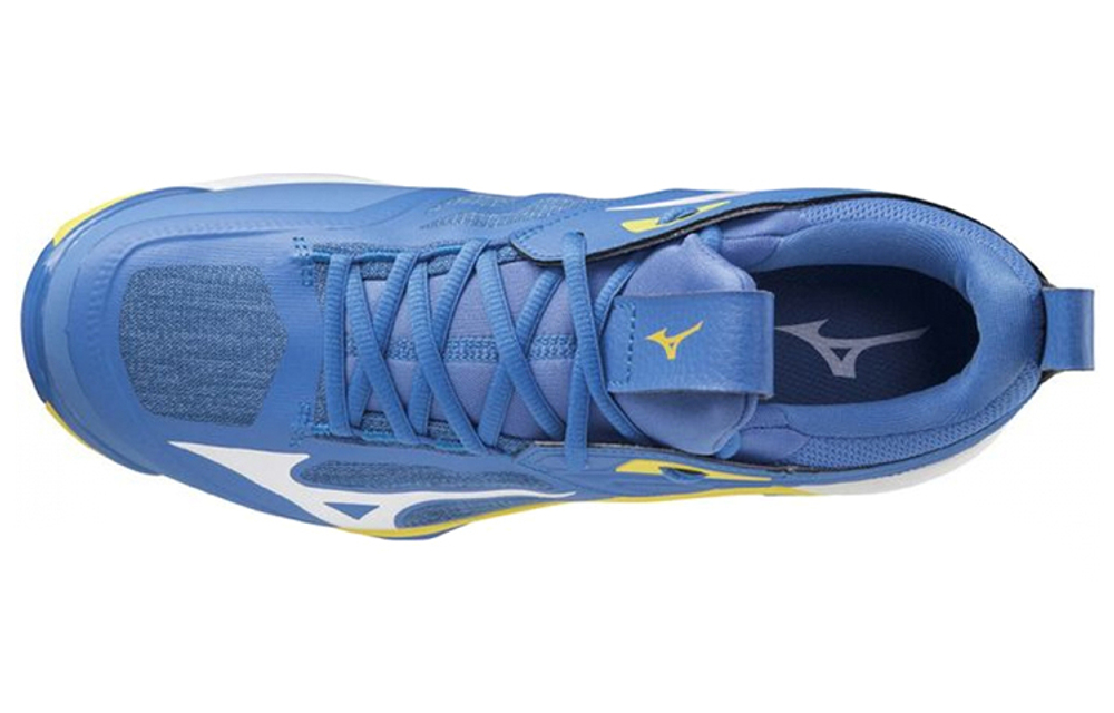Mizuno Wave Momentum 2 "Blue Yellow White"