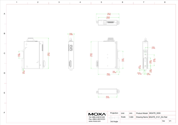MGate 5121-T