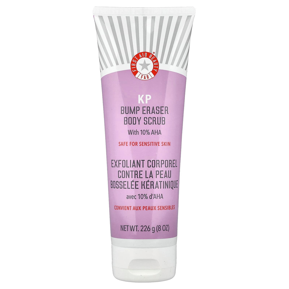 First Aid Beauty, Bump Eraser, скраб для тела, 226 г (8 унций)