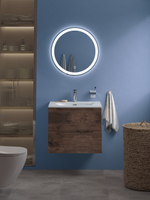 Тумба подвесная с раковиной BelBagno ETNA39-500/390-2C-SO-RW-P+BB-8099-3-50