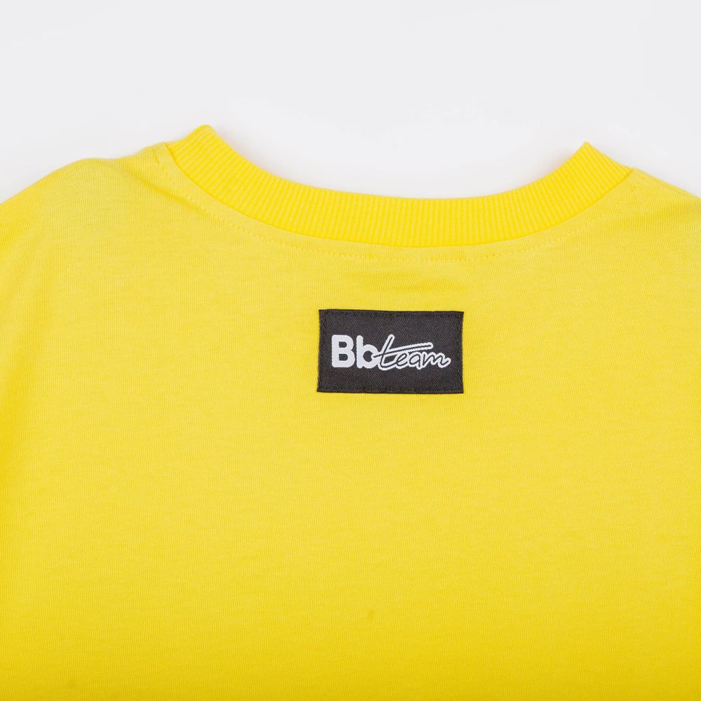 Футболка оверсайз "Bb team YELLOW" подростковая