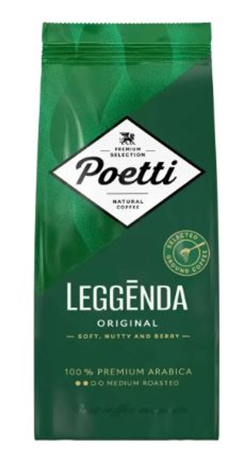 Поетти Легенда Оригинал (Leggenda Originall) молотый 250 гр.