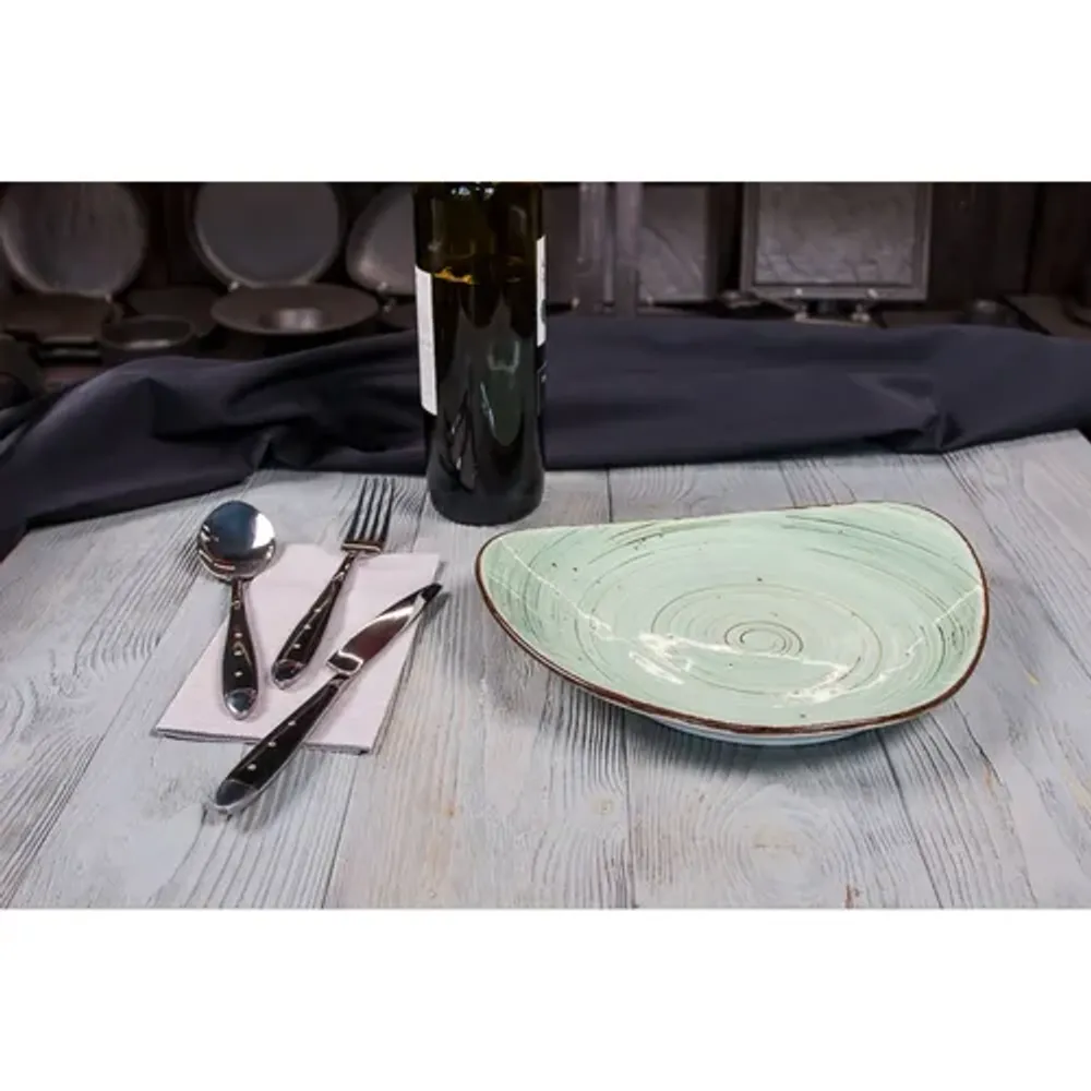 Тарелка 26,5*22 см h4 см Blue Lake Fusion P.L. Proff Cuisine [4]